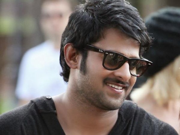 Prabhas has shed his bearded look from Baahubali Prabhas has shed his bearded look from Baahubali
