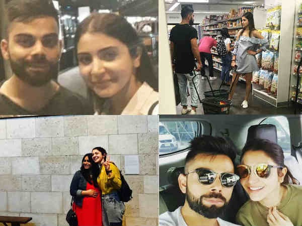 Anushka Sharma, Virat Kohli shoot an ad together, pictures go viral Anushka Sharma, Virat Kohli shoot an ad together, pictures go viral