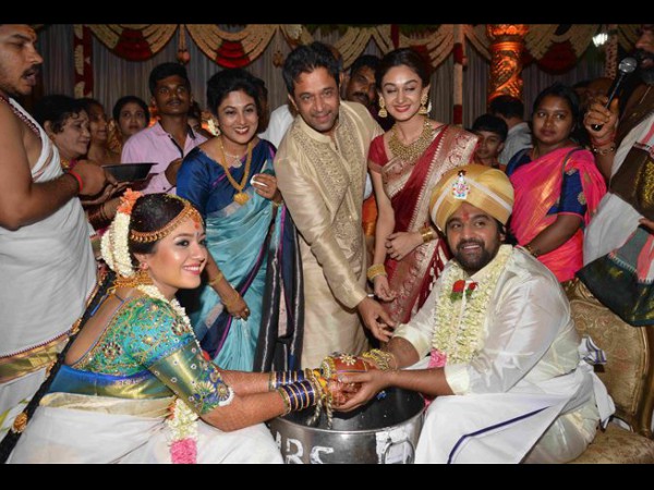 Meghana Raj marries Chiranjeevi Sarja 'again'