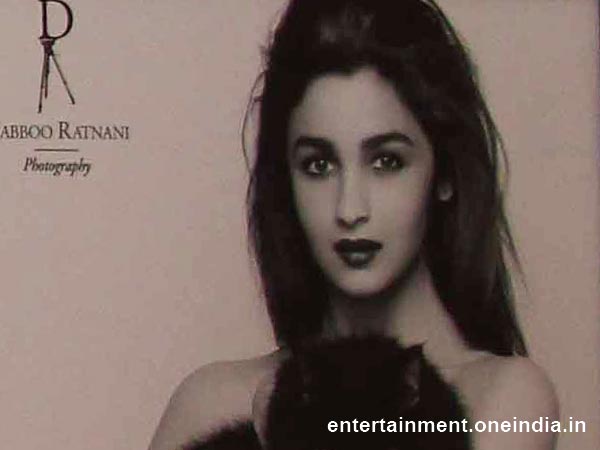 Alia Bhatt In Sepia