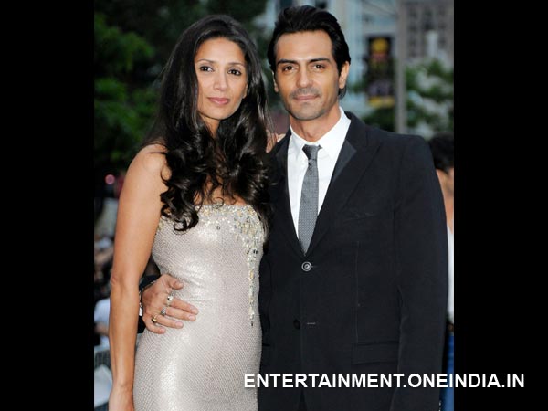 Arjun Rampal and Mehr Jesia