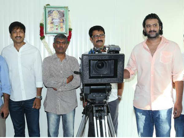 Prabhas At Gopichand's New Film Launch
