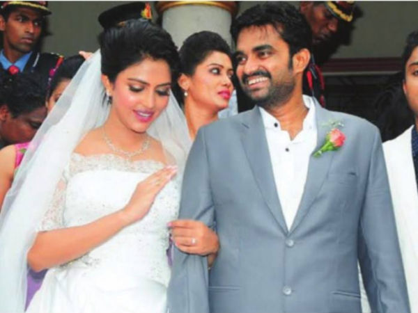 Amala Paul Walking Down The Aisle