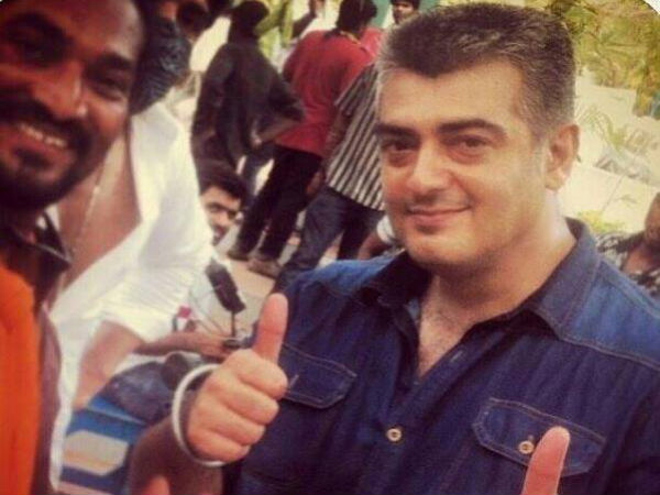 Ajith On 'Thala 55' Sets