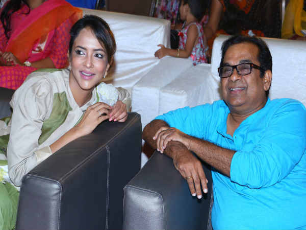 Brahmanandam With Lakshmi Manchu