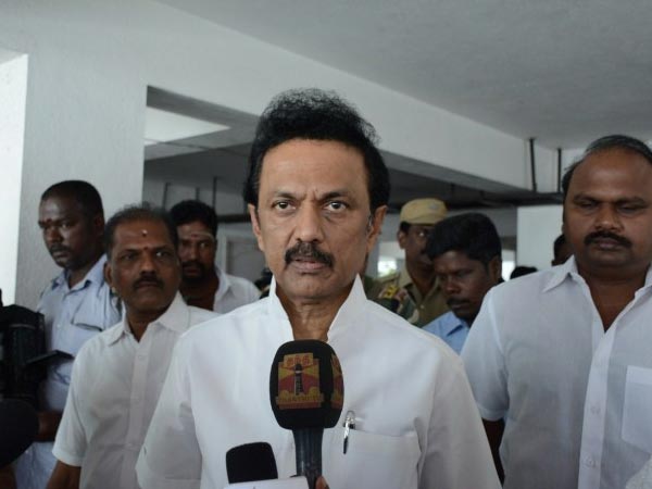 MK Stalin