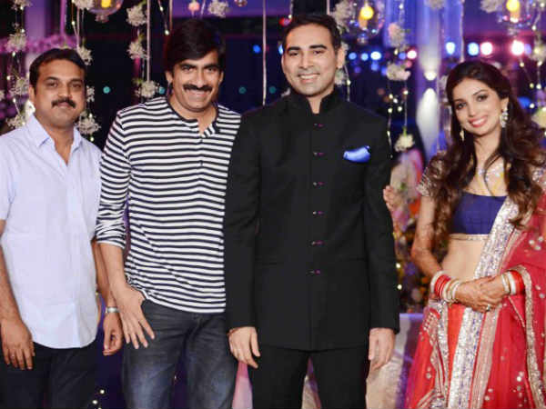Ravi Teja At K Raghavendra Rao's Son Wedding