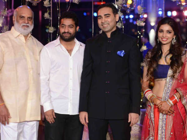 NTR At K Raghavendra Rao's Son Wedding