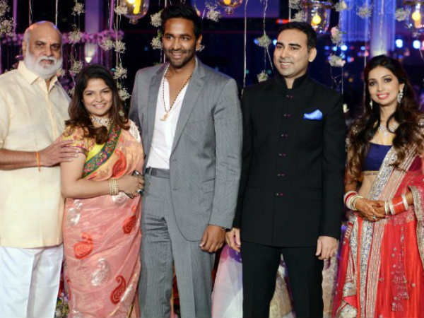 Vishnu Manchu At K Raghavendra Rao's Son Wedding