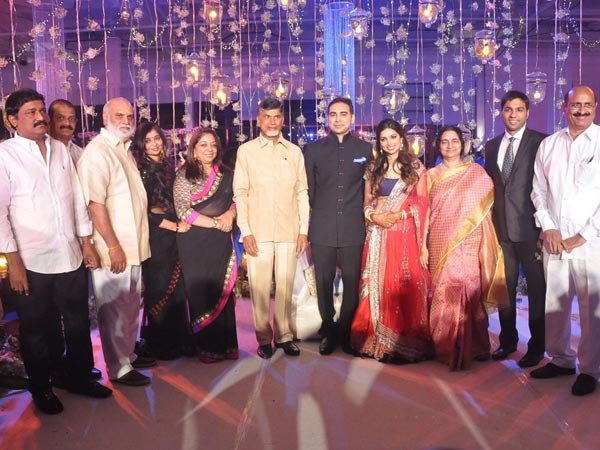 CBN At Raghavendra Rao's Son Wedding