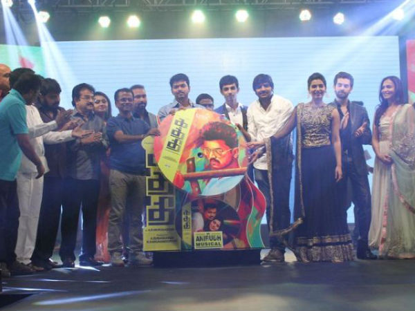 Vijay Releases Kaththi Album