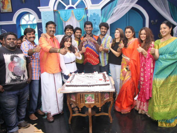 Celebrities At Aranmanai Success Bash