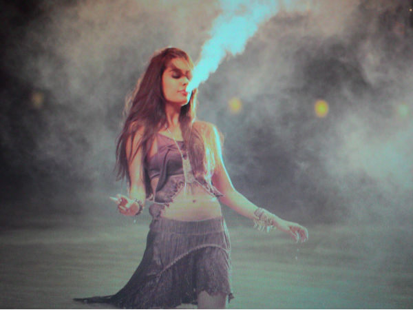 Lisa Haydon Smoking