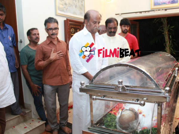 Rajinikanth Pays Tribute