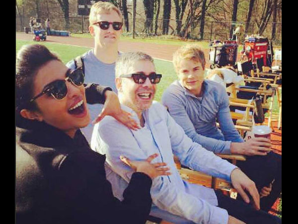 Priyanka On The Set