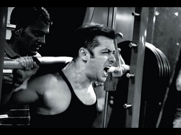 Working Out Hard